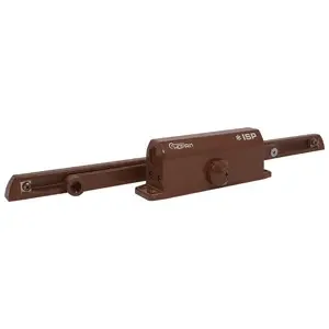 Фото для Доводчик дверной НОРА-М Slider ISP 430 (40-100 кг, коричневый, скользящая тяга) морозостойкий