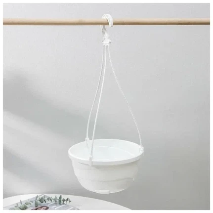 Фото для Горшок Мальва 4,7л подвесной белый