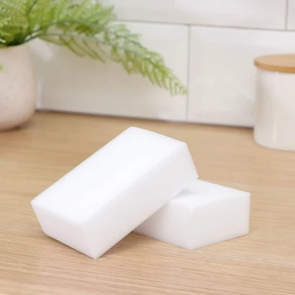 Фото для Губка меламиновая для удаления пятен Доляна, 2 шт, 9?6?3 см