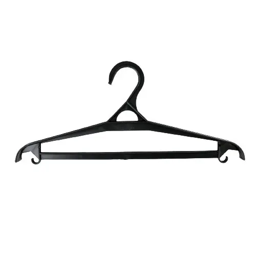 Вешалка-плечики для верхней одежды, размер 48-50, чёрный, 4330149