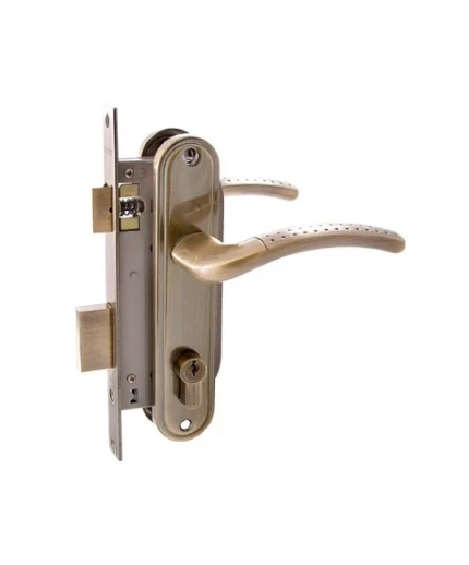 Фото для Замок врезной АЛЛЮР 132/1 AB (старая бронза)