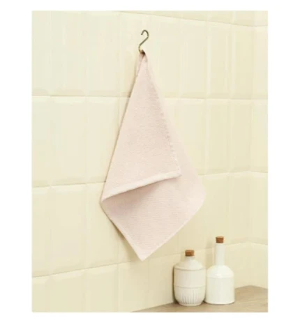 Фото для Полотенце Fine Line махрово-вафельное 40х55см, розовый