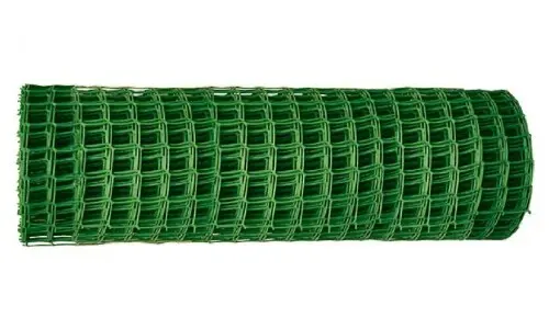 Заборная решетка 1,9x25 м, ячейка 55x58 мм, зеленая