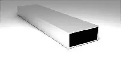 Фото для Труба прямоугольная алюминиевая 20х10х1,5мм 2 м