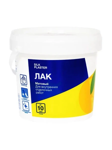 Фото для Лак 1л для жидких обоев SILK PLASTER 