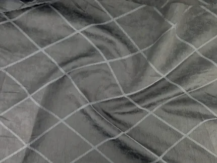 Фото для Портьера h=2.95 "Морано", объемный жаккардовый рисунок, цвет темно-серый