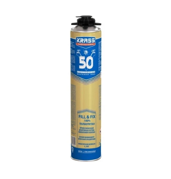 Фото для Пена монтажная KRASS Professional V50 750мл