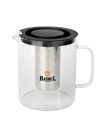 Чайник заварочный 1 л RASHEL, стеклянный, R8357