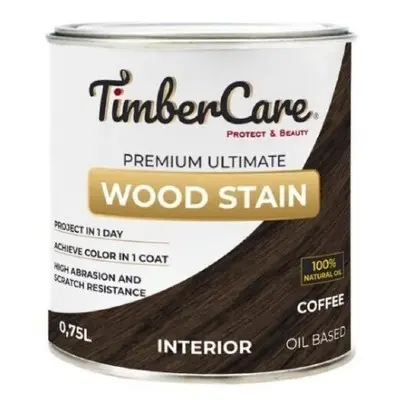 Масло тонирующее TimberCare Wood Stain 0,75л кофе 350019