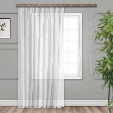 Фото для Штора Witerra тюль Вуаль с тиснением вензель 300х260 см 1шт, цвет в ассортименте