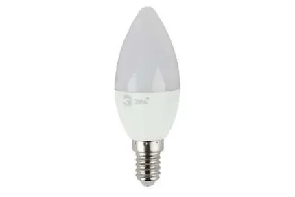 Лампа светодиодная ЭРА LED smd B35-7w-840 E14. нейтральный