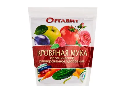 Фото для Удобрение органическое гранулированное Оргавит "Кровяная мука", 1 кг