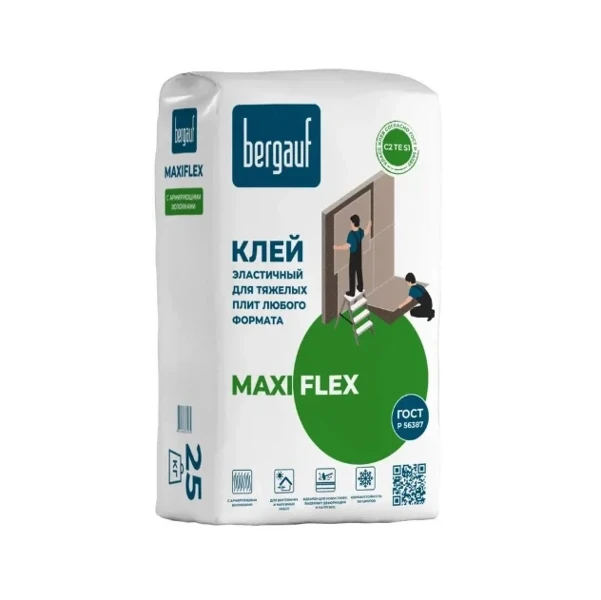 Фото для Клей для плитки Bergauf Maxiflex 25кг