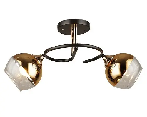 Потолочный светильник Escada 1115/2PL E27х60W Gold/Black