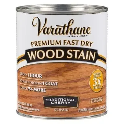 Фото для Масло тонирующее прозрачное VARATHANE FAST DRY WOOD STAIN быстросохнущее 0,946 мл вишня традиционная