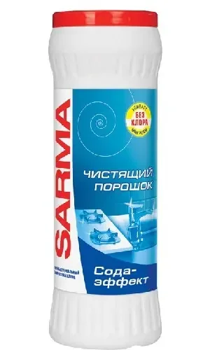 Чистящее средство SARMA Сода-эффект с антибактериальным эффектом, 400 гр
