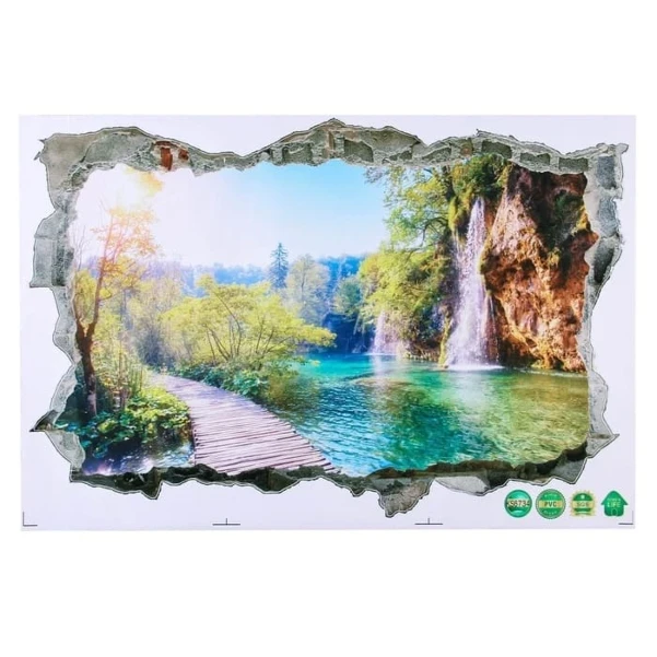 nakleyka_plastik_interernaya_chyernaya_devushka_s_pricheskoy_iz_babochek_40kh60_sm