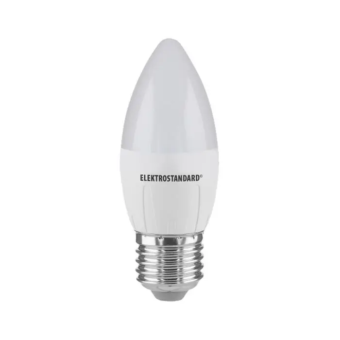 Лампа светодиодная "Свеча" C37 8W 6500K E27, BLE2724, Elektrostandard