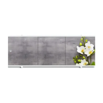 Фото для Водостойкий экран под ванну "Premium Collection" 1,48м Каменный цветок