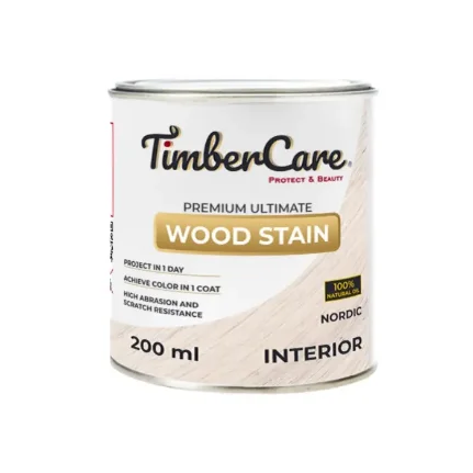 Фото для Масло тонирующее TimberCare Wood Stain 0,2л скандинавский, 350001