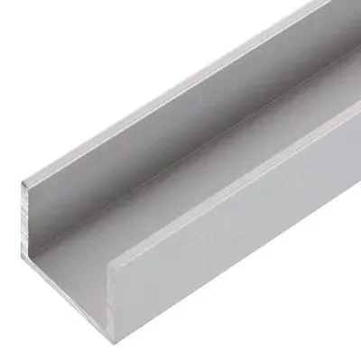 Фото для Швеллер алюминиевый 15х12х15х2 мм, 2 м, цвет серебро