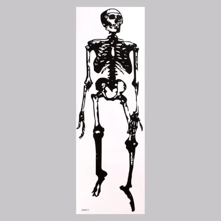 Фото для Наклейка 3Д интерьерная Скелет 90х30см
