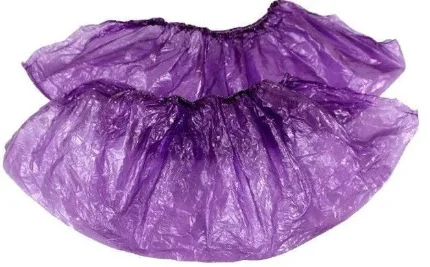 Фото для Бахилы медицинские плотность 40 мкр Фиолетовые Упаковка 25 пар