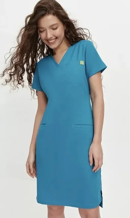 Фото для Платье женское "Герти" (Цвет бирюза, рост 170, размер 44) PL-GER-1