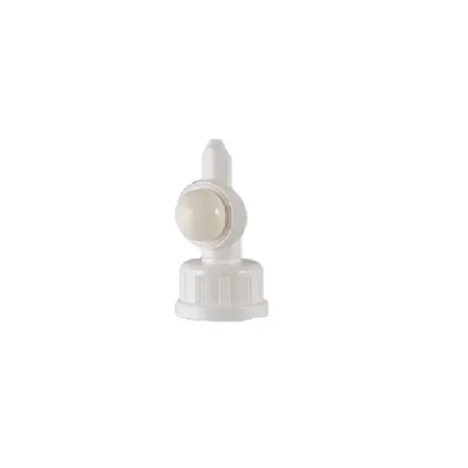 Насадка дозирующая д/фл. диспенсопак 28/410 белая с резиновой кнопкой