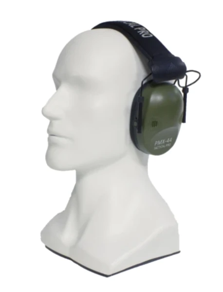  Наушники активные PMX-44 Tactical PRO (green)