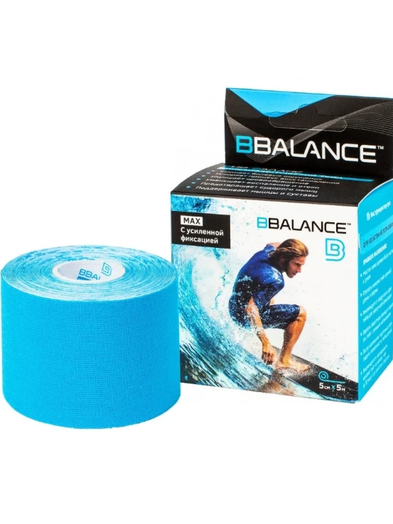 
Тейп для тела BBTape МАХ 5 см × 5 м, хлопок