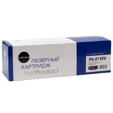 Фото для Тонер-картридж Pantum PC-211EV черный для Pantum P2200/ 2500/ M6500/ 6550/ 6600 (1600стр.) NetProduct (N-PC-211EV) совместимый