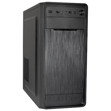 Фото для Корпус 450Вт ExeGate Miditower XP-332-XP450 (ATX, БП XP450 с вент. 12см, 2*USB, аудио, черный)