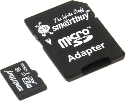 Фото для Карта памяти Micro-SD 128b Class 10, Smart Buy UHS-1 (без адаптера)