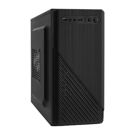 Фото для Корпус 450Вт ExeGate BAA-103-AAA450 (mATX, БП AAA450 с вент. 8см, 2*USB, аудио, черный) (EX277799RUS)