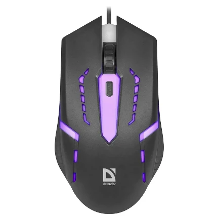 Фото для Мышь проводная Defender Flash MB-600L 7цветов, 4кнопки,800-1200dpi / DEF-52600 /