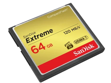 Фото для Карта памяти CompactFlash 64Gb SanDisk Extreme Pro SDCFXPS-064G-X46 (160Mb/s)