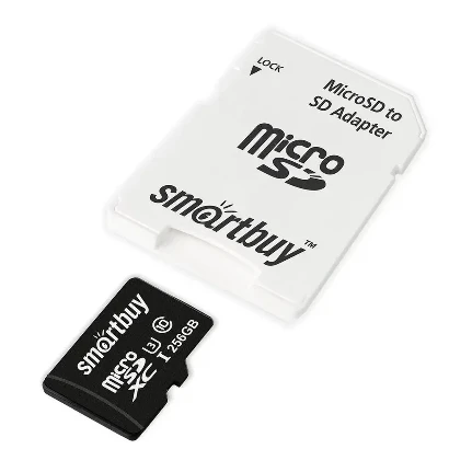 Фото для Карта памяти Micro-SD 256b Smart Buy U3 V30 A1 Advanced R/W up to 90/55 с адапт (SB256GBSDU1A-AD
