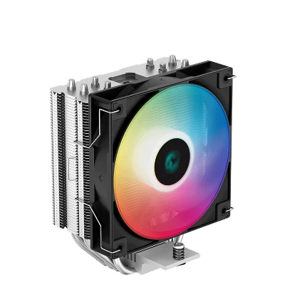 Фото для Вентилятор проц. Socket\x3A 1700/1200/115x/AM5/AM4 DeepCool AG400 LED TDP\x3A 220Вт., PWM, 4pin, об/м\x3A 500-2000, Уровень шума