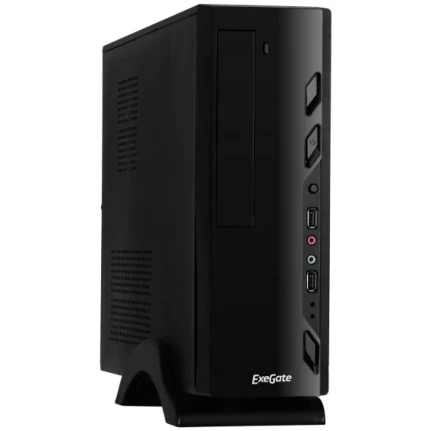 Фото для Корпус Exegate MI-208 Black,mini-ITX/mATX, без БП, 2*USB, аудио