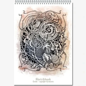 Фото для СКЕТЧБУК НА ГРЕБНЕ А4 20 Л 200Г/М2 "ДЛЯ АКВАРЕЛИ" АКВАРЕЛЬНАЯ БУМАГА