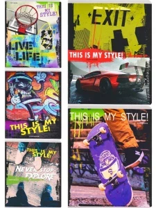 Фото для ТЕТРАДЬ 48Л КЛЕТКА "В СТИЛЕ УРБАН-2"