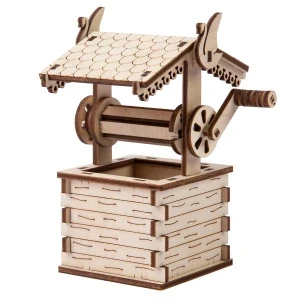 Фото для КОНСТРУКТОР ДЕРЕВЯННЫЙ "КОЛОДЕЦ" 35 ЭЛЕМЕНТОВ