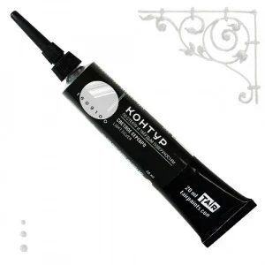 Фото для КРАСКИ ВИТРАЖ TAIR КОНТУР 20МЛ СВЕТЛОЕ СЕРЕБРО