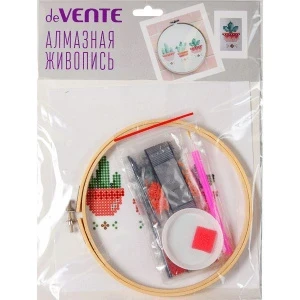 Фото для НАБОР Д ТВОРЧЕСТВА deVENTE АЛМАЗНАЯ МОЗАИКА 20*20СМ (9071101, Сactus)