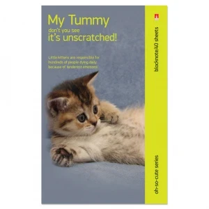 Фото для БЛОКНОТ СКОБА А5 40Л АЛЬТ (3-40-466, Котята)