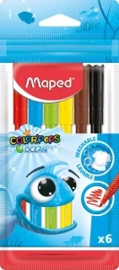 Фото для ФЛОМАСТЕPЫ "MAPED" 6ЦВ COLOR'PEPS OCEAN