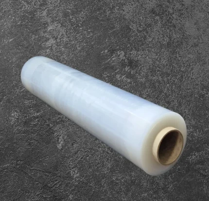 Фото для Пленка-стрейч белая (первый сорт) 50 см*2,2 кг 20 мкм