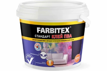 Фото для Клей ПВА Стандарт Farbitex 2,3 кг//ФАРБЕН