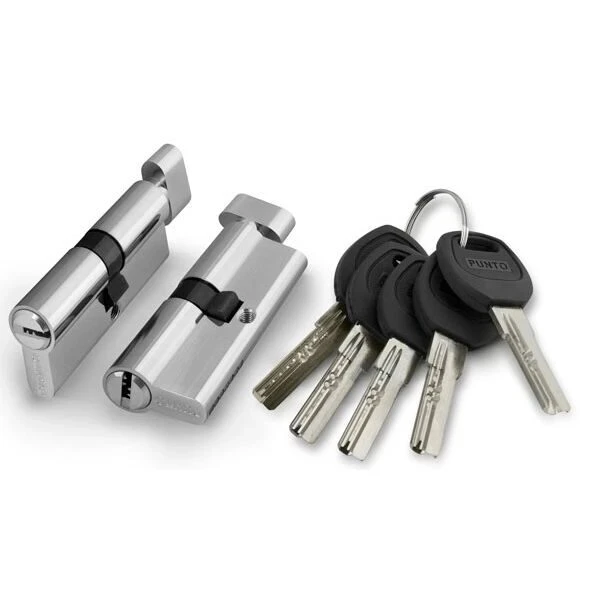 Фото для Цилиндровый механизм с вертушкой A202/120 mm (55+10+55) SN мат. никель 5 кл